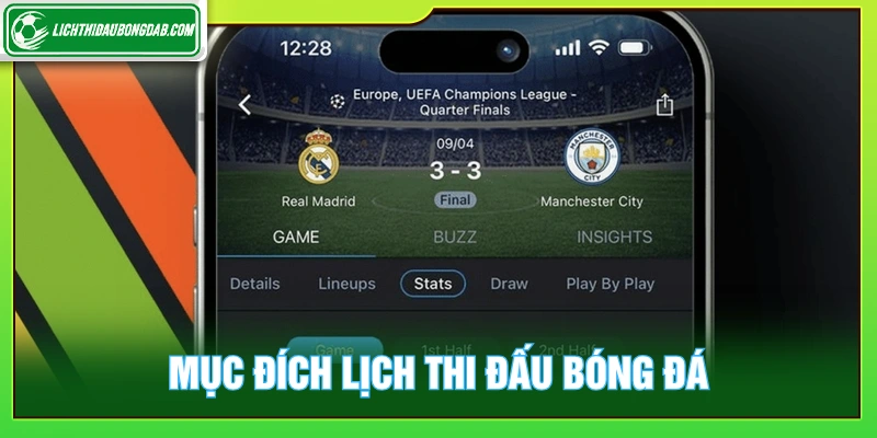 Giới thiệu mục đích hình thành của Lịch thi đấu bóng đá