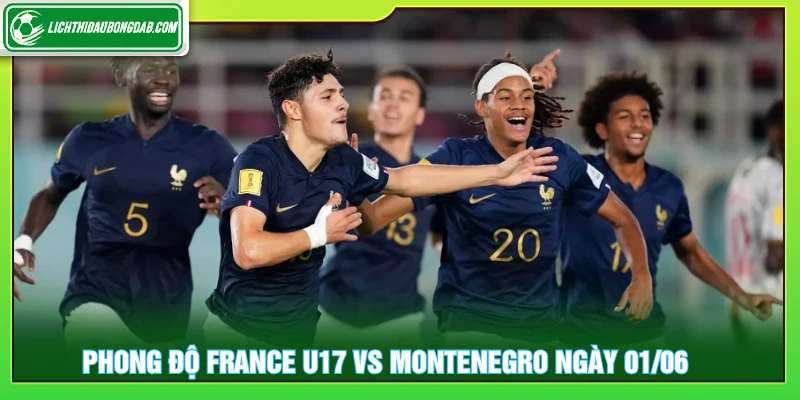 Phong độ France U17 vs Montenegro ngày 01/06/2026